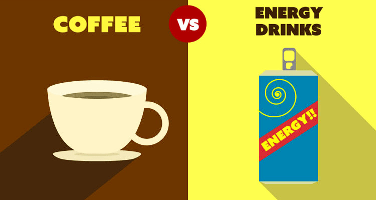 Coffee vs Energy Drinks - Self Rez Coffee Company