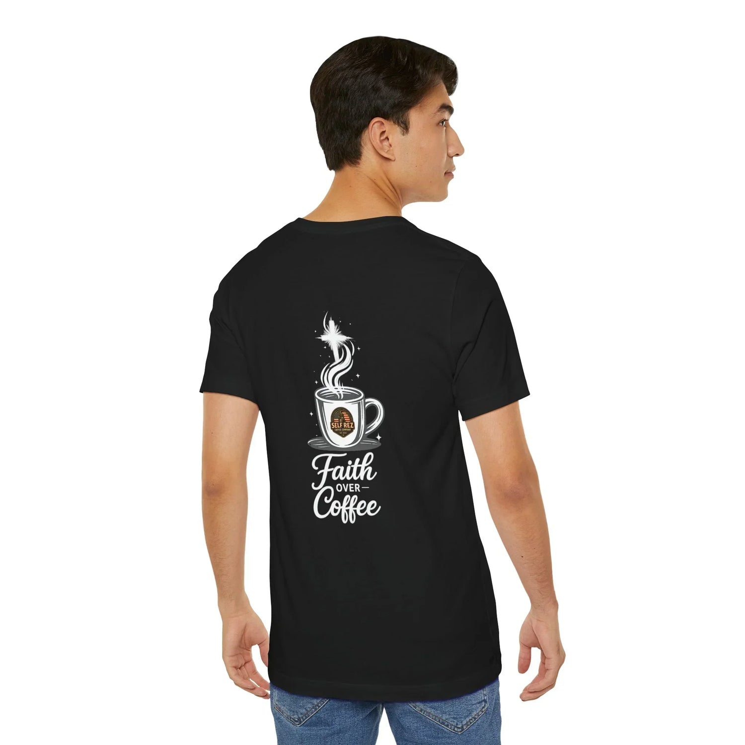 Coffee Over Fear / Faith Over Coffee Tee
