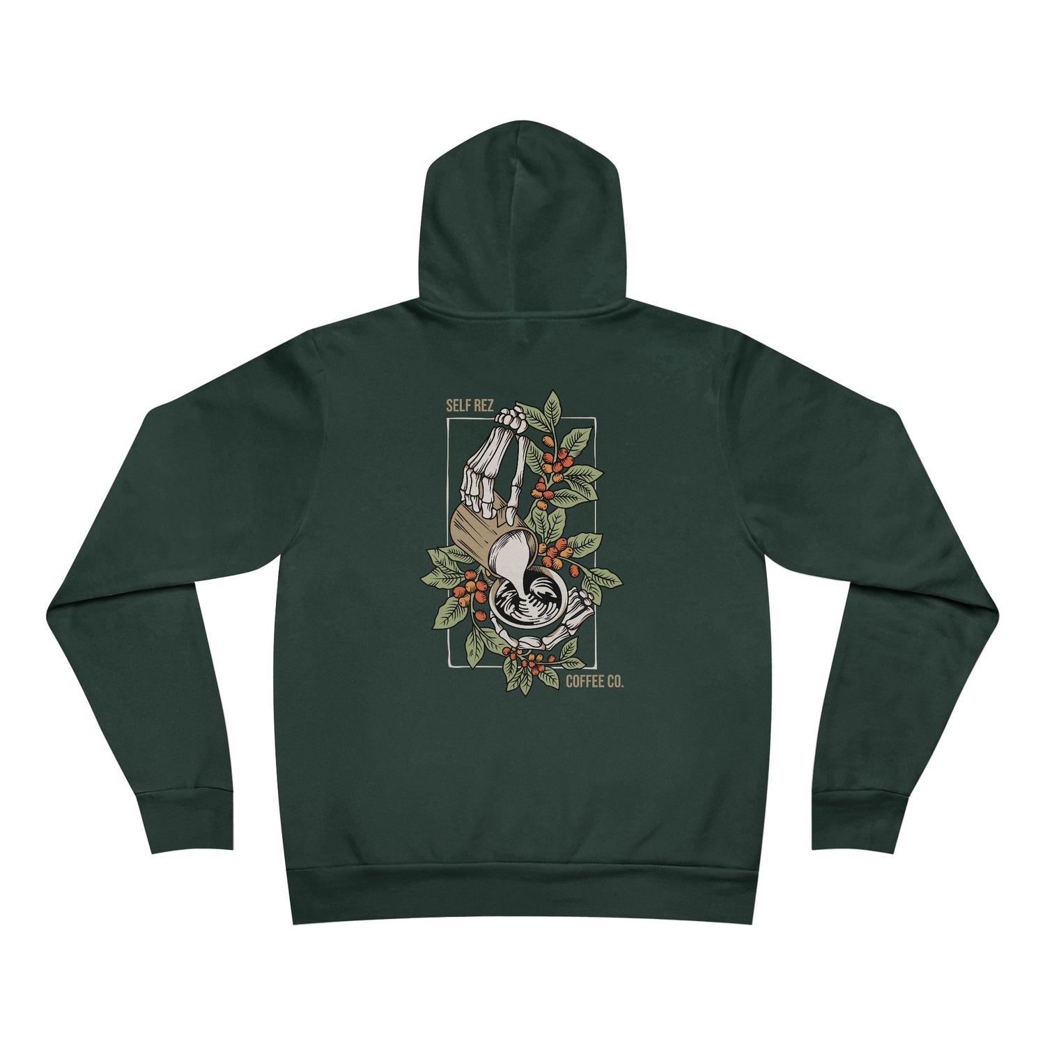 Self Rez Coffee Hoodie