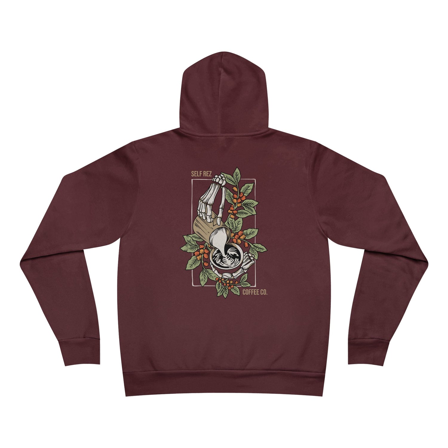 Self Rez Coffee Hoodie