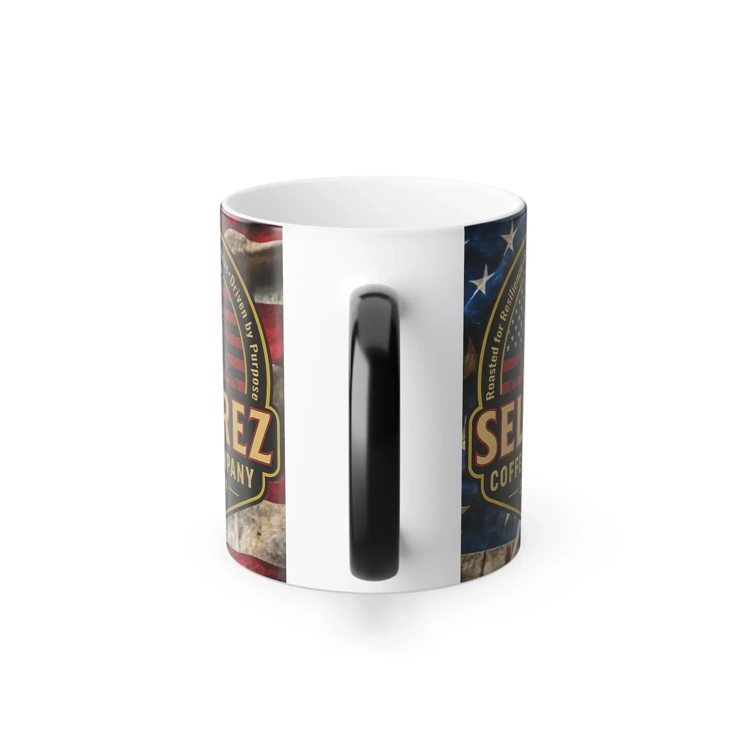 Patriotic Color Changing Coffee Mug