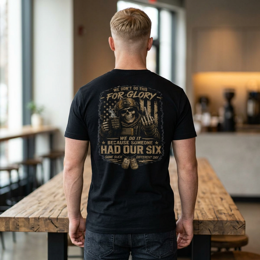 The Had Our Six Tee - Made In The USA