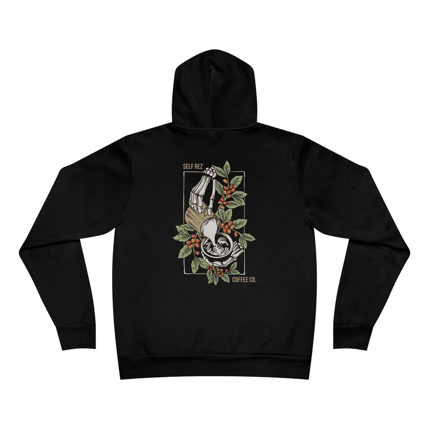 Self Rez Coffee Hoodie