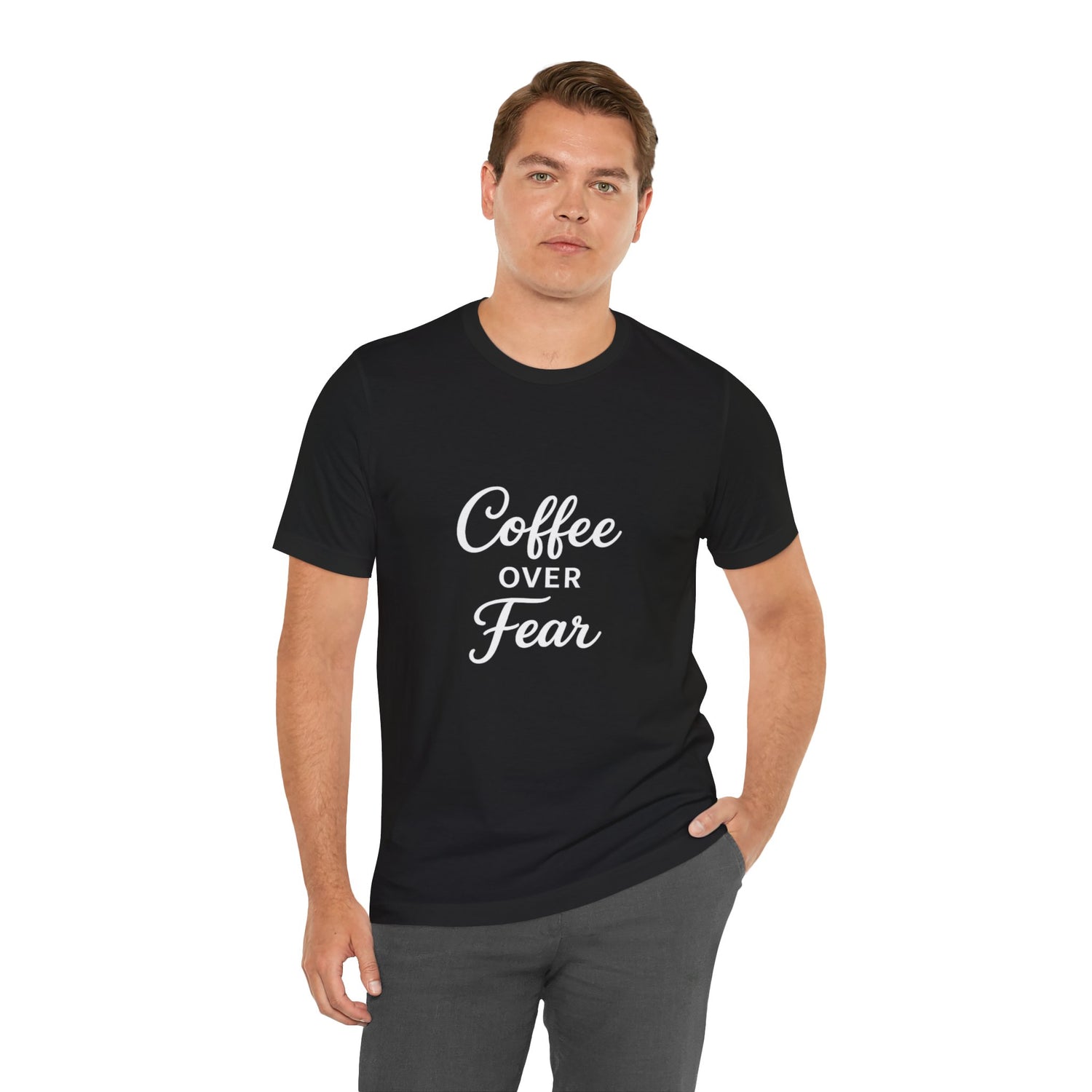 Coffee Over Fear / Faith Over Coffee Tee