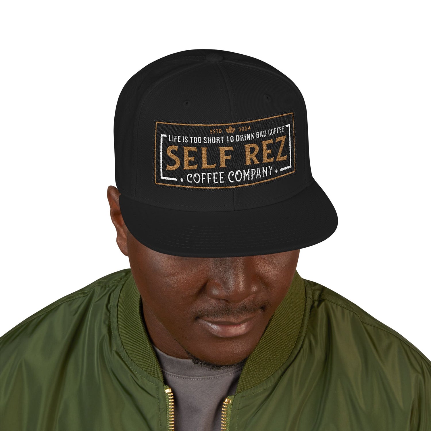 Modern Self Rez Coffee Company Snap back!