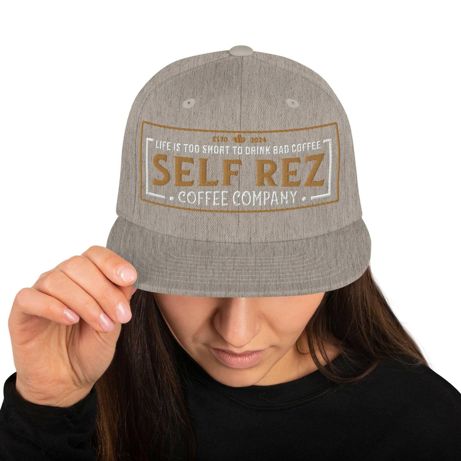 Self Rez Modern Snap Back - Self Rez Coffee Company