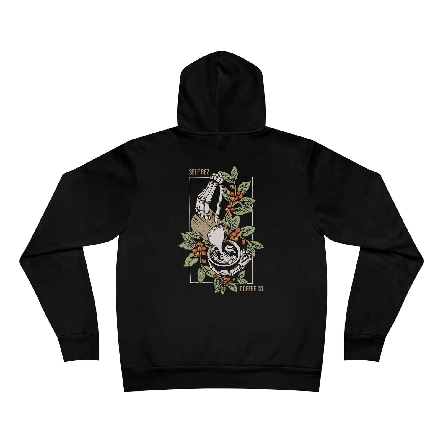 Self Rez Coffee Hoodie