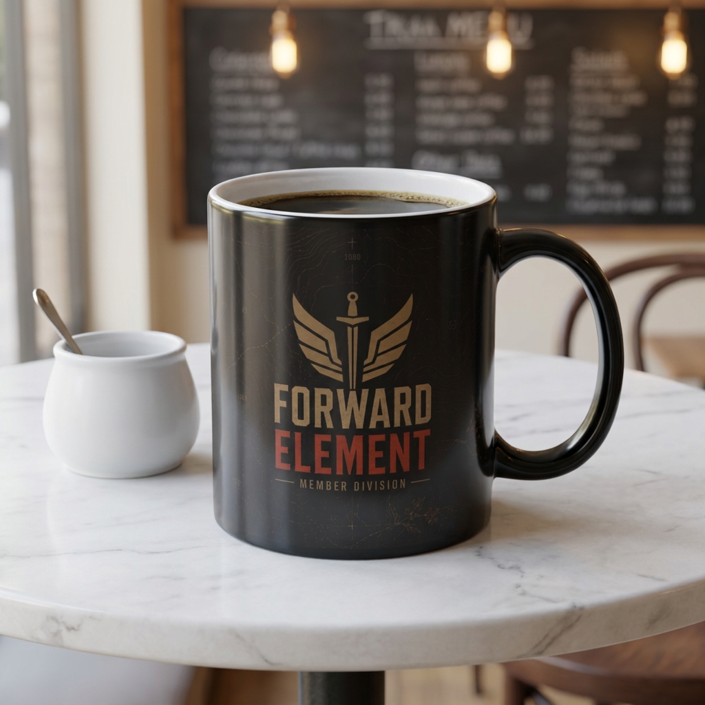 Forward Element Color-Changing Mug — 11oz Heat Reveal Coffee Cup