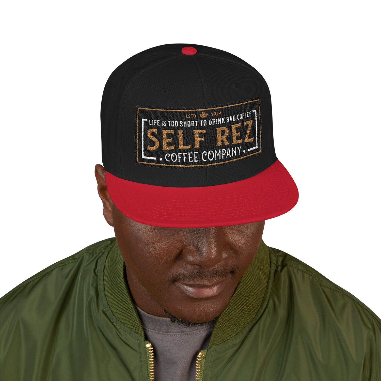 Modern Self Rez Coffee Company Snap back!