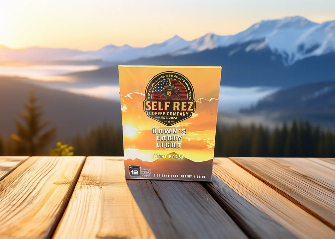 Dawn's Early Light Single Serve Pods – Self Rez Coffee Company