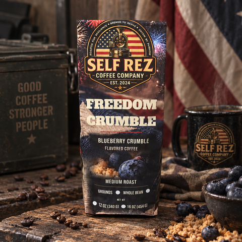 Freedom Crumble - Blueberry Flavored Coffee