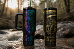 40oz Self Rez Coffee 2 Year Anniversary Tumbler